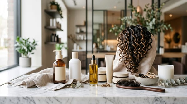 Highlights on Curly Hair: Protecting Your Curl Pattern