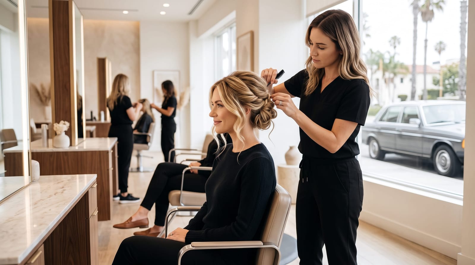 Professional Hair Styling in Marina Del Rey: Updos, Blowouts, and Polished Looks for Every Occasion