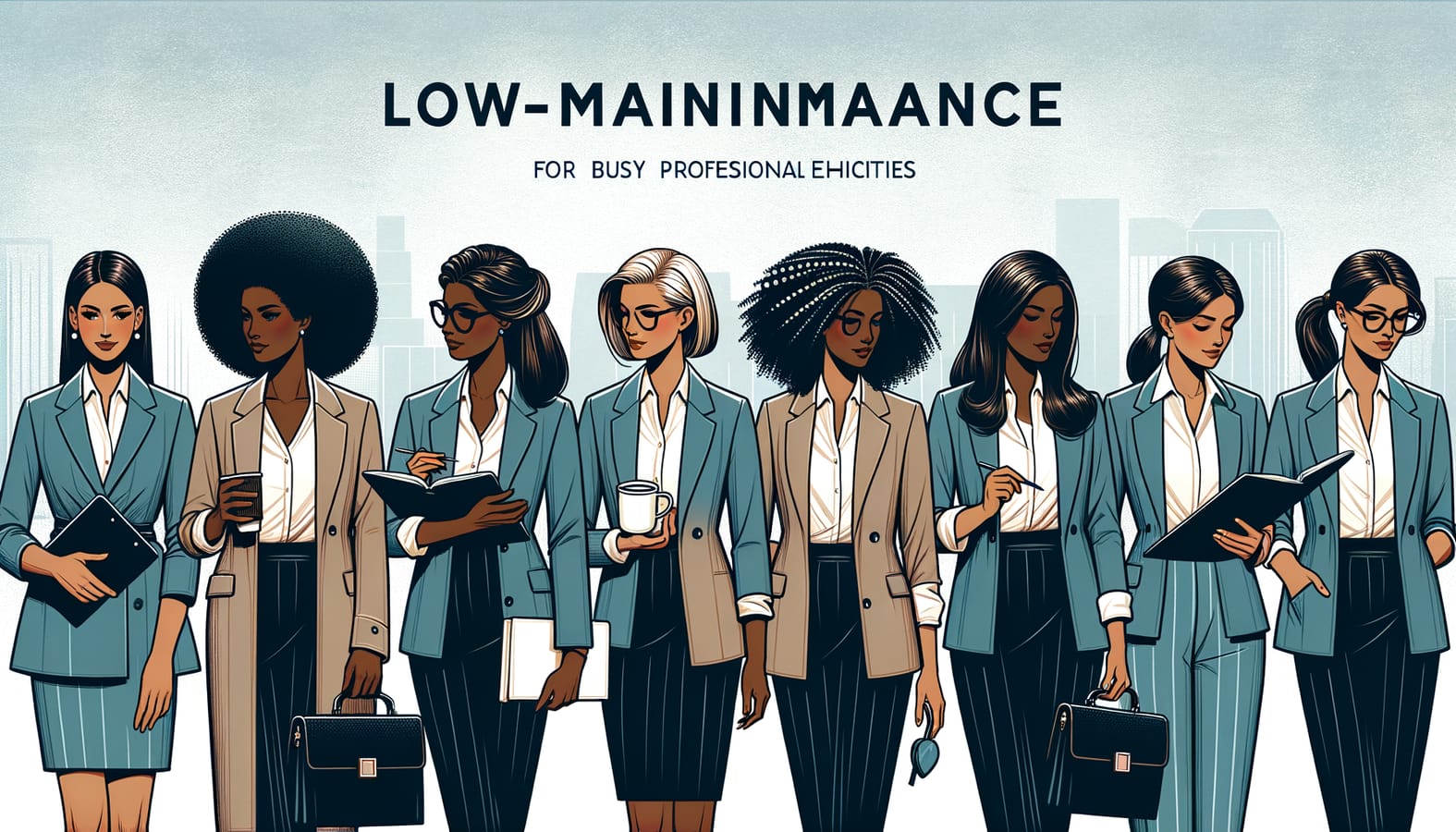 Low-Maintenance Hairstyles for Busy Professional Women