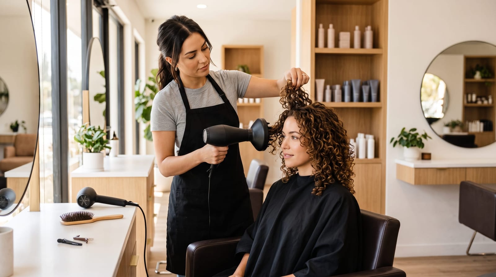 Quick Curly Hair Routine for the Busy Professional Woman